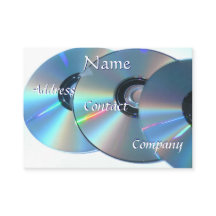 Tarjeta de presentación DJ CD II