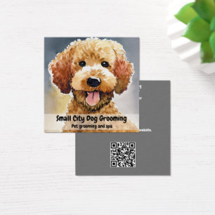 Tarjeta de presentación Dog Groomer