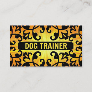 Tarjeta de presentación Dog Trainer Sunshine Damas