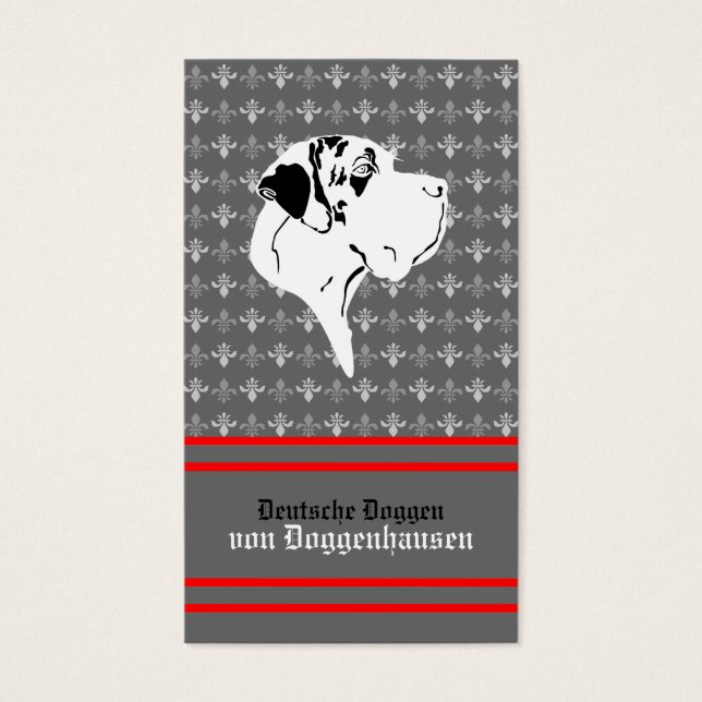 Tarjeta de presentación Dogge (Frente)