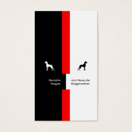 Tarjeta de presentación Dogge