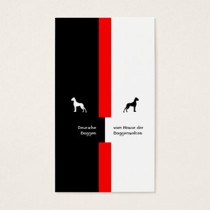 Tarjeta de presentación Dogge