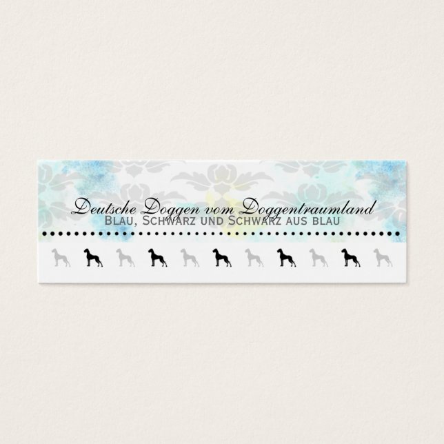 Tarjeta de presentación Dogge (Frente)