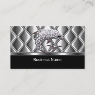 Tarjeta de presentación Dorada Tile Tile Trim Diam