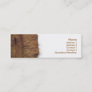 Tarjeta de presentación Dry Leaf