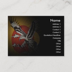 Tarjeta de presentación Eagle