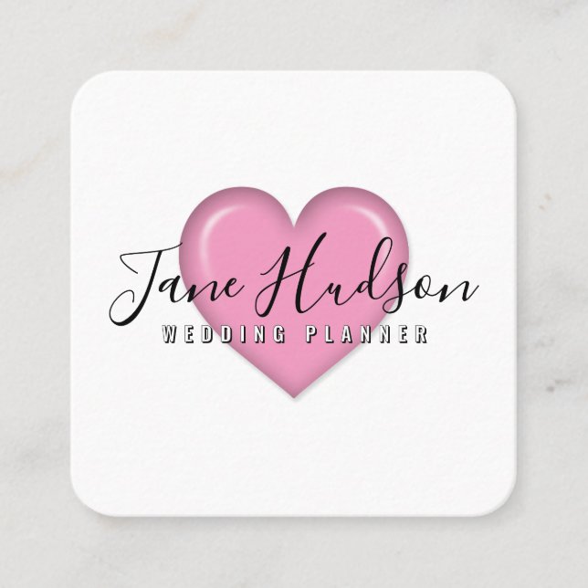 Tarjeta de presentación editable minimalista simpl (Anverso)