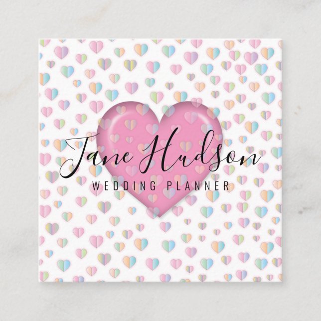 Tarjeta de presentación editable minimalista simpl (Anverso)