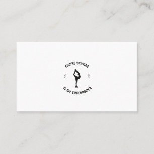 Tarjeta De Presentación El patinaje artístico es mi superpotencia