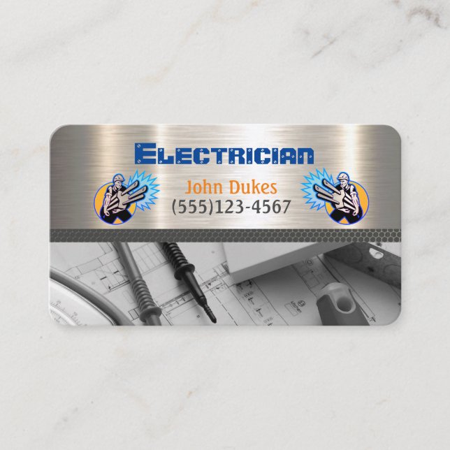 Tarjeta de presentación electrónica Metalizado Han (Anverso)