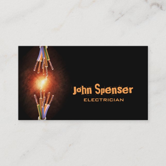 Tarjeta de presentación electrónica simple (Anverso)