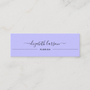 Tarjeta De Presentación Elegancia Sencilla Colección de Auriculares Azules