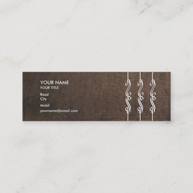 Tarjeta de Presentación Elegante (Anverso)