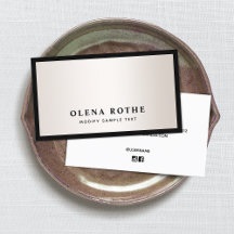 Elegante Black Border Satin Gold Profesional