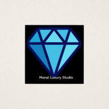 Tarjeta de presentación elegante con logotipo de d