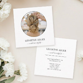 Tarjeta De Presentación Elegante guión moderno de Moda en Instagram estilo