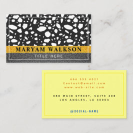 Tarjeta De Presentación Elegante, lujoso, elegante, Moda y moderno borde