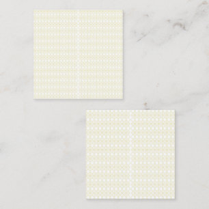 Tarjeta De Presentación Elevar tu espacio con geométrico blanco y dorado