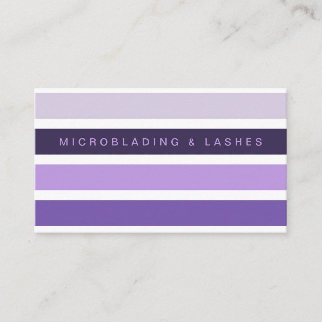 Tarjeta de presentación Emma Lashes de 3,5" x 2" (Anverso)