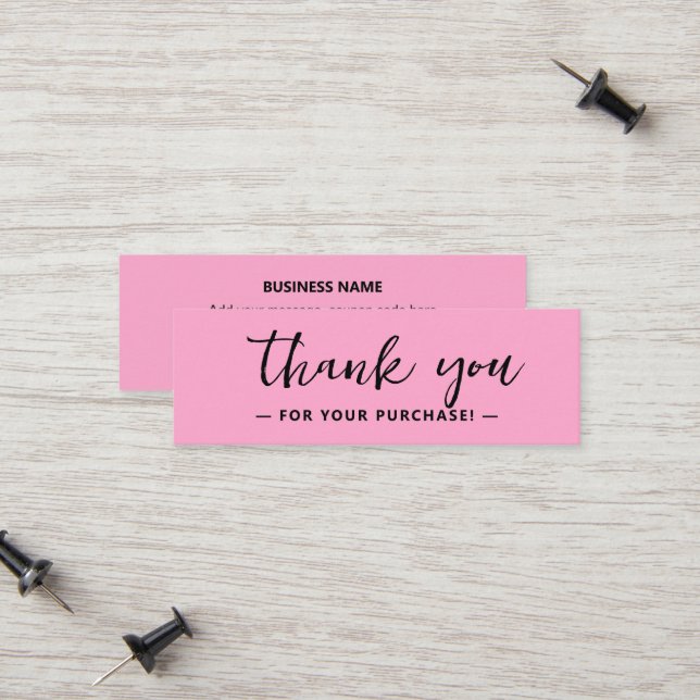 Tarjeta De Presentación Empresarial Gracias A Social Media Package Insert (Anverso/Reverso In Situ)