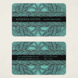 TARJETA DE PRESENTACIÓN EMPRESARIAL Oceana TEJIDO 