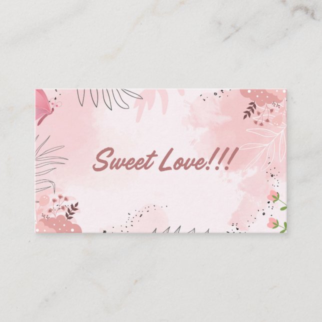 Tarjeta de presentación estándar (Anverso)