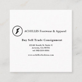 Tarjeta de presentación estándar de 3,5" x 2,0"