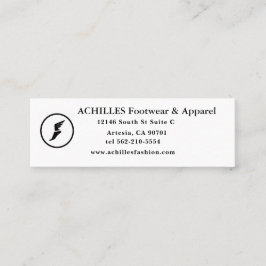 Tarjeta de presentación estándar de 3,5" x 2,0"