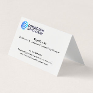 Tarjeta de presentación estándar de 3,5" x 2,0"