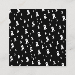 Tarjeta De Presentación Fantasmas oscuros de Halloween