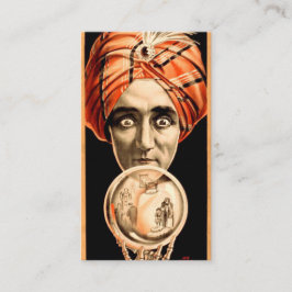 Tarjeta De Presentación Fortune Teller Crystal Ball