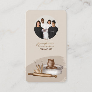 Tarjeta De Presentación Foto de negocio de alfarería