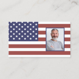 Tarjeta De Presentación Foto militar retirada