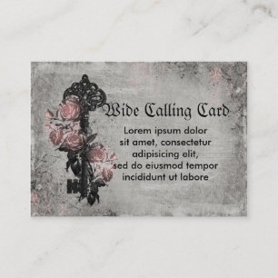 Tarjeta De Presentación Foto vieja del personalizado de la llave y de los