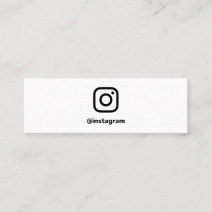 Tarjeta De Presentación Fotografía mínima en las redes sociales Foto de In