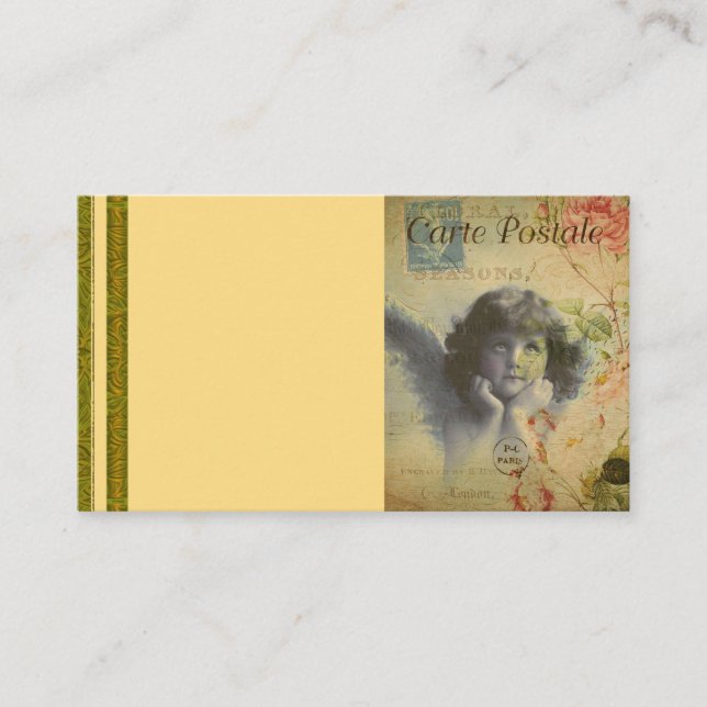 Tarjeta de presentación francesa (Anverso)