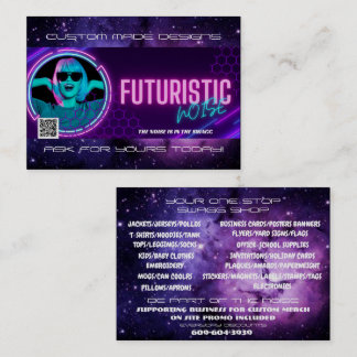Tarjeta de presentación FuturiticNOISE