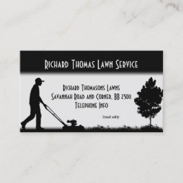 Tarjeta de presentación G de Lawn Service Landscap