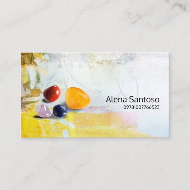 Tarjeta de presentación Gemstone (Anverso)
