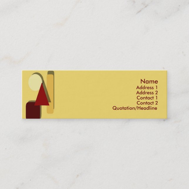 Tarjeta de presentación GeoBlock (Anverso)