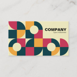 Tarjeta de presentación Geométrica v11