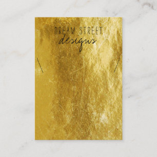 Tarjeta de presentación Gold