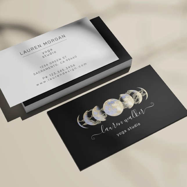 Tarjeta de presentación Golden Blue Moon (Subido por el creador)