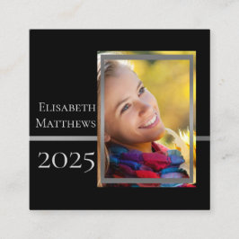 Tarjeta De Presentación Graduación de año de clase Insertar nombre | Tarje