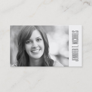 Tarjeta De Presentación Graduación fotográfica Elefantes Étnicos Azule