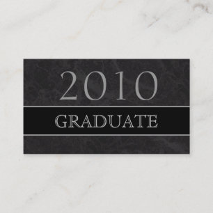 Tarjeta de presentación graduada del perfil 2010 -