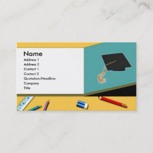 Tarjeta De Presentación Graduado
