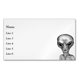 Tarjeta de presentación Gray Alien