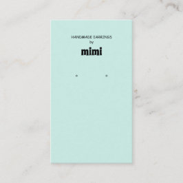 Tarjeta de presentación Green Earl Display