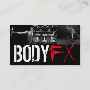 Tarjeta de presentación Guay Personal Trainer Gym